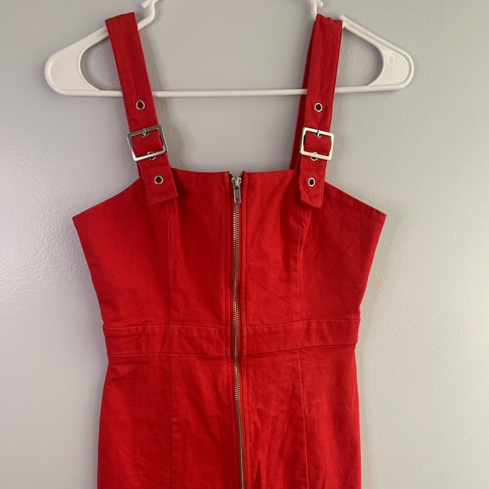 Red Forever21 Bodycon Dress